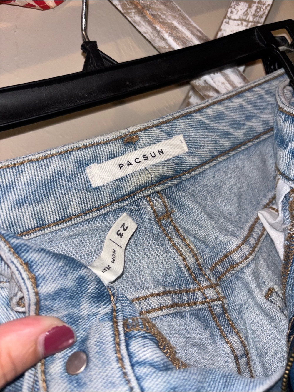 PacSun Light Blue High-Rise Women's Jeans